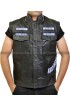 Sons of Anarchy Jax Teller Motorcycle Vest With Patches S7